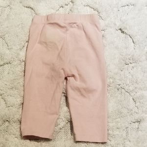 Toddler girl pink leggings